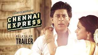 Chennai Express Official Trailer In Malayalam  Shah Rukh Khan amp Deepika  Rohit Shetty Gauri Khan [upl. by Lenuahs59]