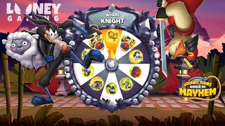 5x Knight Wheel Ninja Ralph and Samurai Sheepdog Campaigns  Looney Tunes World of Mayhem [upl. by Ahseinet]