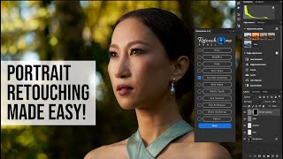 This is a Fantastic Retouching Plugin for Photoshop Retouch4me [upl. by Odnuges]