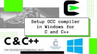 How to install latest C and C compiler  GCC Cygwin VS code  download  Professional Develop env [upl. by Riada]