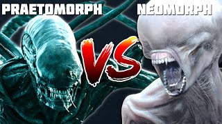 Neomorph VS Praetomorph  ALIEN XENOMORPH FIGHT  WHO WINS [upl. by Poppas411]