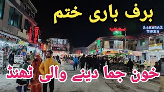 Murree mall road most beautiful night view by only4u YouTube chanel roomrent mallroad murree 06MAR [upl. by Idolla]