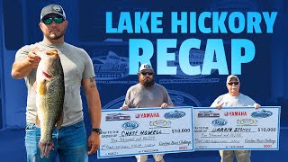 First Place Wins 17500  2024 Carolinas Bass Challenge Lake Hickory [upl. by Norrehc]