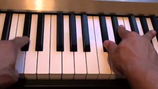 How to play Stay The Night on piano  Zedd ft Hayley Williams of Paramore [upl. by Eldreda50]