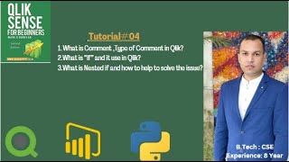 Qlik IF and Nested IF Applying if condition in Qlik Sense Expressions If Statement in Qlik [upl. by Eissel]