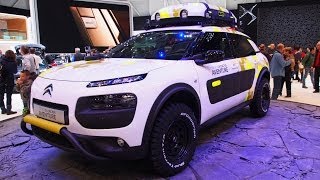 2015 Citroen C4 Cactus Adventure 4x4  Exterior and Interior Walkaround  Geneva Motor Show 2014 [upl. by Dwaine]