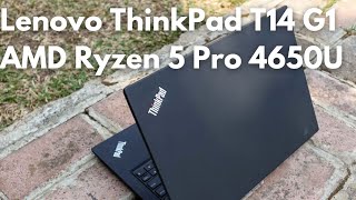 Lenovo ThinkPad T14 G1 AMD Ryzen 5 Pro 4650U 6 Core Harga Rp5 Juta [upl. by Yruam]