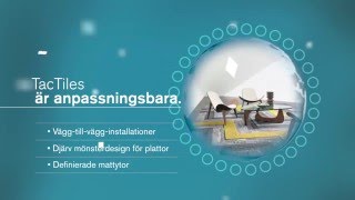 TacTiles  ett innovativt och hållbart sätt att installera golv från Interface [upl. by Patsy]