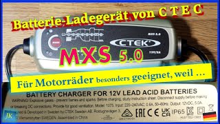 ⚠️ Test Batterie ⚡️ Ladegerät 🔌  Ladungserhaltung  Extra  Bedienungsanleitung 💥 CTEC MXS 50 💥 🎶 [upl. by Ogram416]