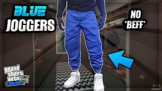 UPDATED HOW TO GET BLUE JOGGERS AFTER PATCH 166   GTA 5 ONLINE JOGGERS GLITCH SOLO NO NETCUT [upl. by Nnaeirb]