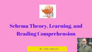 SCHEMA THEORY LEARNING AND COMPREHENSION [upl. by Massab]