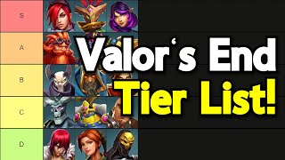 Paladins Season 6 Valors End Meta Tier List Opinion [upl. by Jeanelle98]