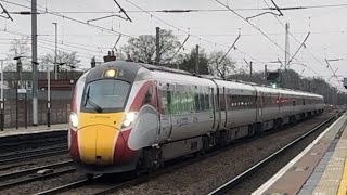 Trains at Hitchin ECML 141223 [upl. by Christal]