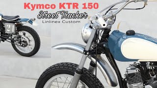 STREET TRACKER  Kymco KTR 150 Custom  by Linlinex Custom [upl. by Lramaj]