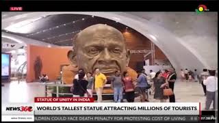 UNITING NATIONS UNITING PEOPLE TV3 showcases Ghanaian journalists tour of Indias Statue of Unity [upl. by Joelynn]