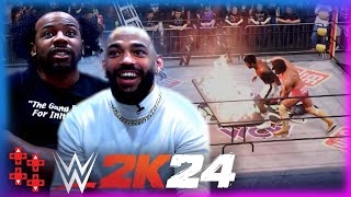 Ricochet vs Austin Creed — WWE 2K24  Savepoint [upl. by Iron]