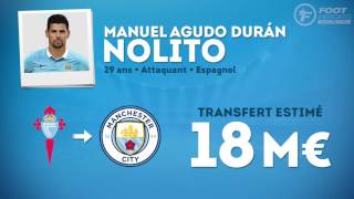 Officiel  Nolito rejoint Manchester City [upl. by Alicea149]