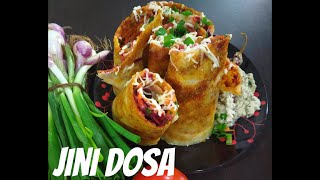 How to make Jini dosa at home  જીની ઢોસા ઘરે કેવી રીતે બનાવીશું  Restaurant style dosa recipe [upl. by Arand]