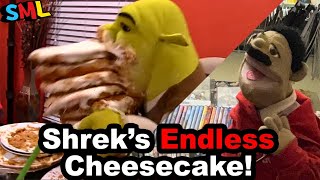 SML Movie Shreks Endless Cheesecake Reaction Puppet Reaction [upl. by Trebleht]