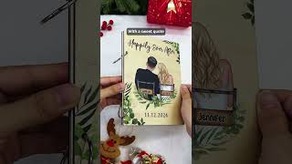 Happily Ever After Wedding Couple  Personalized Card Keeper Card Holder [upl. by Olson987]