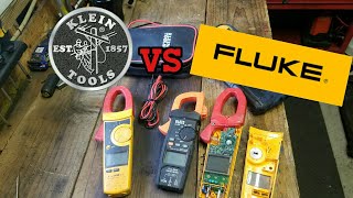 Fluke 336 Vs Klein CL600 New Multimeter [upl. by Etom93]