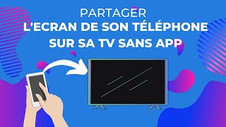 Comment diffuser lécran de son smartphone sur sa télévision sans utiliser dapplication [upl. by Demmahum]