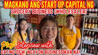 MAGKANO ANG START UP CAPITAL NG GROCERY BUSINESS WHOLESALER  MANAGER BIYO VLOGS [upl. by Acsehcnarf]