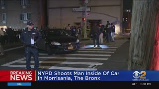 UPDATE Policeinvolved shooting in Morrisania section of the Bronx [upl. by Enawyd]