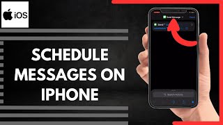 How To Schedule Messages On Iphone [upl. by Ghiselin]