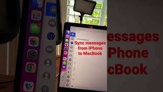 Sync Messages from iPhone to your Mac httpsyoutubeA5oRw61l9Q [upl. by Dinerman]