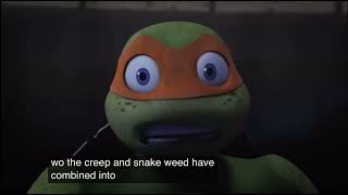 TMNT 2012 Mikey’s Horrific Discovery Of The Creep And Son Of Snakeweed Combined Into Creepweed [upl. by Hedley153]