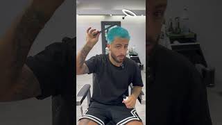 Turquoise Hair Colour By Slick Gorilla 🦍 [upl. by Marchal916]