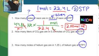 Mole Volume Conversions [upl. by Ettenauq356]