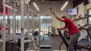 One Armed Iliac Lat Pulldown [upl. by Hadria447]