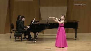 금호영재독주회 Benjamin Godard  Suite de Trois Morceaux for Flute and Piano in Bflat Major Op116 [upl. by Nylareg]