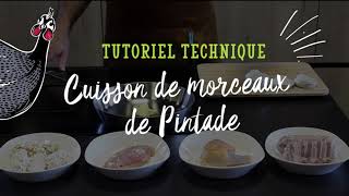 TUTO Comment cuire vos morceaux de pintade  Avec le Chef belge Corentin Rochez [upl. by Adnolehs768]