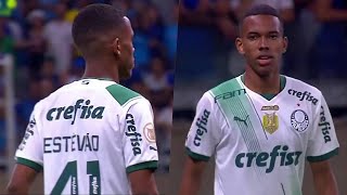 Estreia do Estevão Willian  Cruzeiro x Palmeiras [upl. by Ahsiliw303]