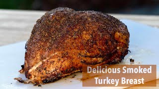 Smoked Turkey Breast  Masterbuilt Gravity Series [upl. by Wasserman800]