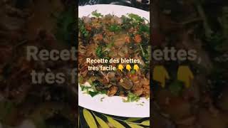 recette des blettes façon Nadia Aouane [upl. by Gallagher]