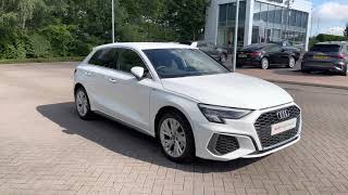 2021 Audi A3 Sportback S line 40 TFSI e 204 PS S tronic  Stoke Audi [upl. by Dlanod796]