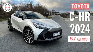 Toyota CHR 2023 GR Sport AWDi test PL Pertyn Ględzi [upl. by Arodnap]