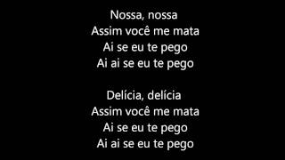 Michel Telo Ai se eu te pego lyrics [upl. by Cummine]