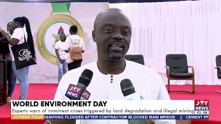 Environment Day Experts warn of imminent crisis triggered by land degradation and illegal mining [upl. by Sacci976]