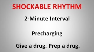 ACLS Shockable Rhythm Protocol 3 concepts [upl. by Eenal]