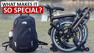 My Longterm Review of the Brompton folding bike  What makes it SO SPECIAL [upl. by Eecram]