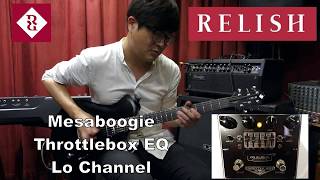 Mesa boogie Throttlebox EQ VS Mark V 90 Head with Relish Mary Guitar by Jihwan of BV [upl. by Ethe678]