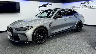 2022 BMW M3 Competition X Drive in Skyscraper Grey [upl. by Hgielsel]