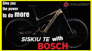 new Polygon siskiu TE  powerful eMTB  with Bosch performance line CX [upl. by Ihsoyim830]