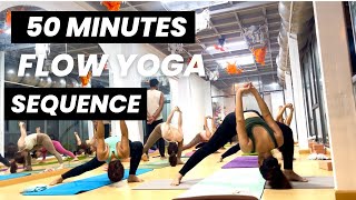 Yoga Flow beginners To Intermediate  YogaWithRavikant [upl. by Rakabuba]