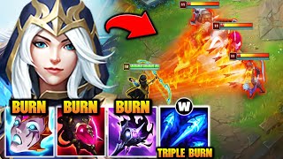 ASHE BUT I SHOOT FLAMING ARROWS THAT MELT YOU NEW TRIPLE BURN BUILD [upl. by Emelina]